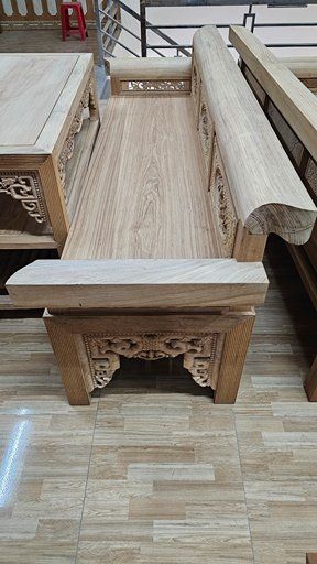 Trường Kỷ Gỗ Gụ Lào - Đồ Gỗ Trọng Hiếu