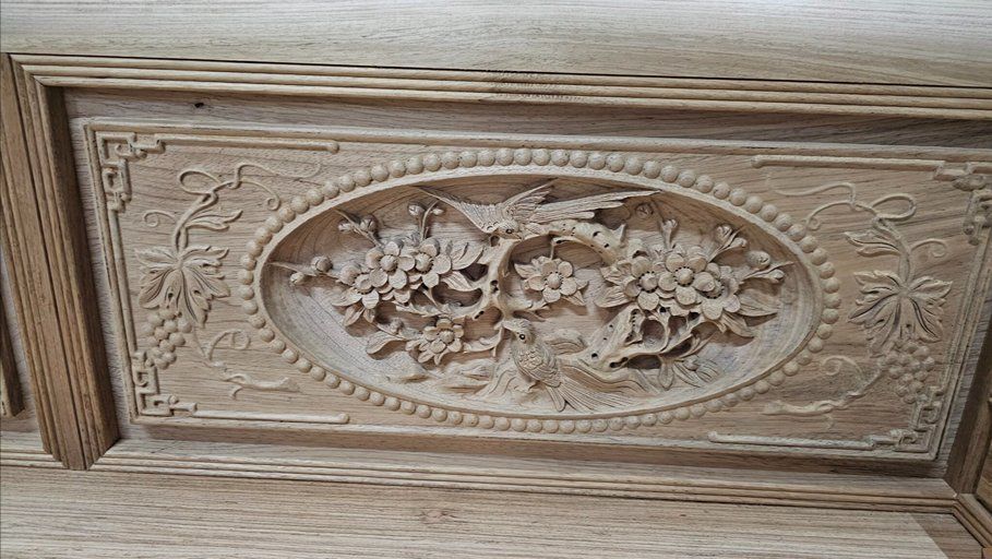 Trường Kỷ Gỗ Gụ Lào - Đồ Gỗ Trọng Hiếu