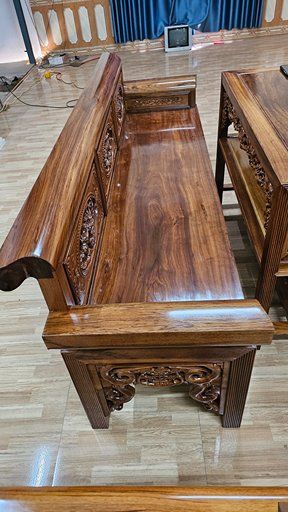 Trường Kỷ Gỗ Gụ Quảng Bình 2M02 – Kiệt Tác Đồ Gỗ Mỹ Nghệ Nhân Khang - Đồ Gỗ Trọng Hiếu