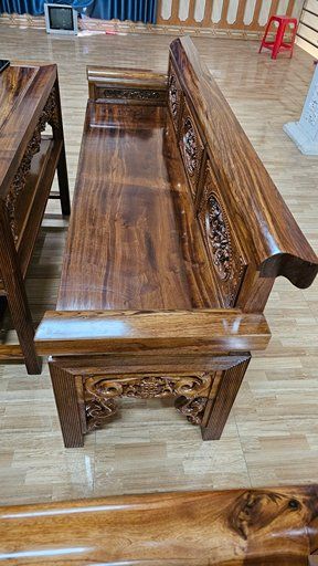 Trường Kỷ Gỗ Gụ Quảng Bình 2M02 – Kiệt Tác Đồ Gỗ Mỹ Nghệ Nhân Khang - Đồ Gỗ Trọng Hiếu